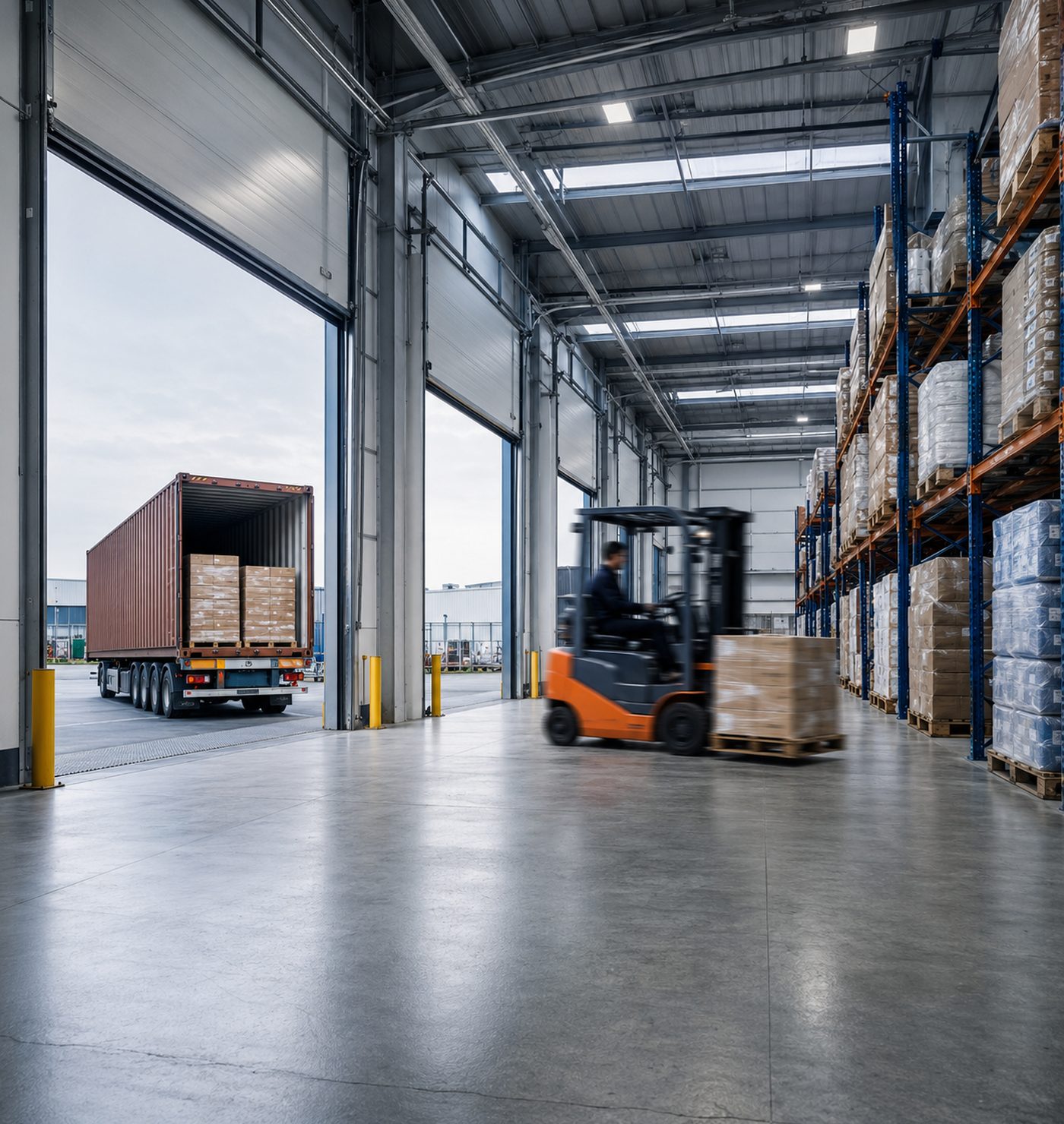 Warehouse dock