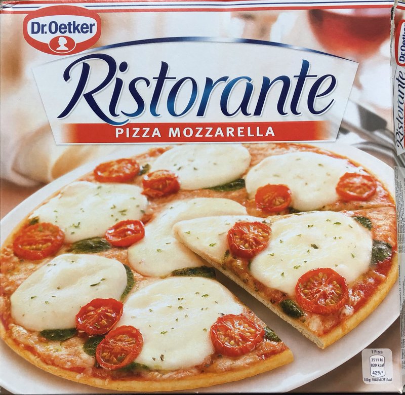 Ristorante Pizza Mozzarella 335g